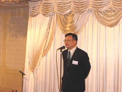 黒坂新事務局長あいさつ